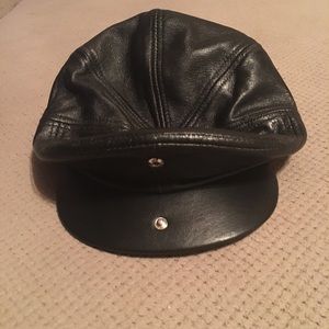 Stacy Adams Men’s Leather Hat